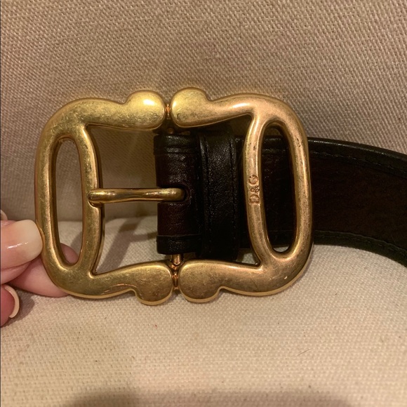 Dolce & Gabbana buckle with black and brown belt - Picture 2 of 7